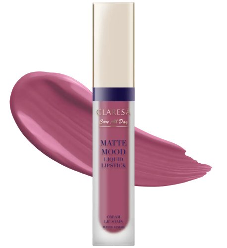 CLARESA - Care All Day - Matte Mood Liquid Lipstick - Matowa pomadka do ust w płynie - 7 ml - 05 Confidence
