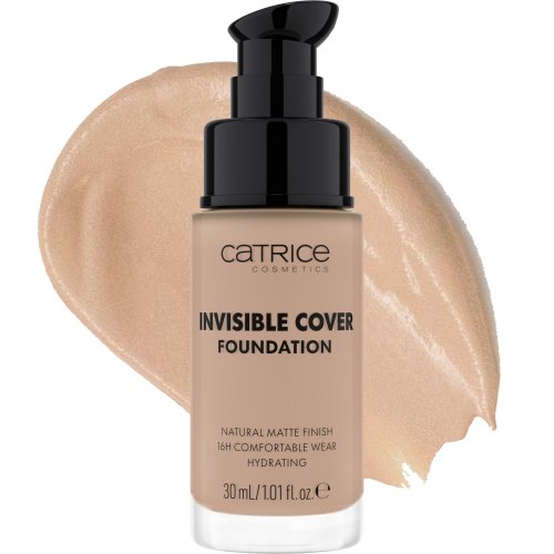 Catrice - Invisible Cover Foundation - Matowy podkład do twarzy - 30 ml  - 020N