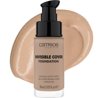 Catrice - Invisible Cover Foundation - Matowy podkład do twarzy - 30 ml  - 025N - 025N
