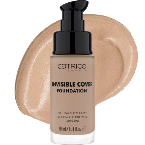Catrice - Invisible Cover Foundation - Matowy podkład do twarzy - 30 ml  - 025N