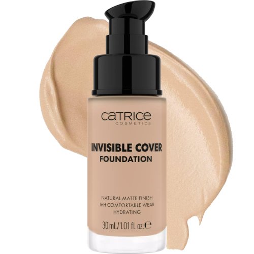 Catrice - Invisible Cover Foundation - Matowy podkład do twarzy - 30 ml  - 015W