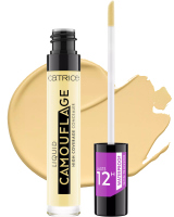 Catrice - LIQUID CAMOUFLAGE HIGH COVERAGE CONCEALER - Korektor w płynie - 5 ml - 300 - YELLOW - 300 - YELLOW