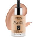 Catrice - HD LIQUID COVERAGE FOUNDATION - Wodoodporny podkład kryjący do twarzy - 30 ml - 042 - SANDY ROSE  - 042 - SANDY ROSE 