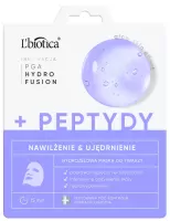 L'Biotica - PGA HYDRO FUSION + PEPTIDES - Moisturizing and firming hydrogel face mask with peptides - 1 pc