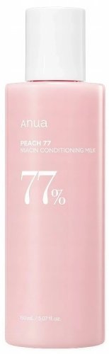 ANUA - Peach 77 - Niacin Conditioning Milk - Strengthening facial milk/balm with peach extract - 150 ml 