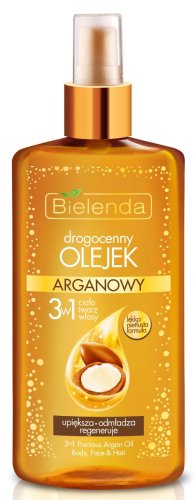 Bielenda - 3in1 Precious Argan Oil - Drogocenny olejek arganowy do ciała, twarzy i włosów - 150 ml