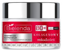 Bielenda - Kolagenowy Stymulator Młodości - Odżywczo-naprawczy krem przeciwzmarszczkowy 80+ - 50 ml