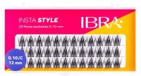 Ibra - Insta Style - 20 Flares Eyelashes - Kępki sztucznych rzęs - 0,10 - C - 36 szt