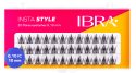 Ibra - Insta Style - 20 Flares Eyelashes - Tufts of false eyelashes - 0.10 - C - 36 pcs - 10 mm - 10 mm