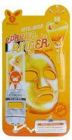 Elizavecca - Vita Deep Power Ringer Mask - Witaminowa maseczka w płachcie do twarzy - 23 ml