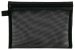 MANY BEAUTY - Transparent mesh cosmetics bag - Black - PATTERN 1