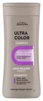 Joanna - Ultra Color - Silver Shampoo - Srebrny szampon do włosów - Neutralizuje żółte tony - 200 ml