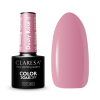 CLARESA - COLOR SOAKOFF UV/LED - Dusty Rose - Lakier hybrydowy do paznokci - 5 g - Dusty Rose 8 - Dusty Rose 8