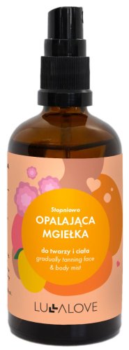 LULLALOVE - Gradually Tanning Face & Body Mist - Stopniowo opalająca mgiełka do twarzy i ciała - 100 ml 