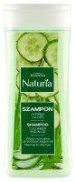 Joanna - Naturia - Cucumber and Aloe Shampoo - Szampon do włosów normalnych i przetłuszczających się - Ogórek i Aloes - 200 ml