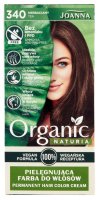 Joanna - Organic Naturia - Permanent Hair Color Cream - Pielęgnująca farba do włosów - Wegańska - 340 Herbaciany
