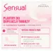 Joanna - Sensual - 12 Face Wax Strips - Hipoalergiczne plastry do depilacji twarzy - Do skóry wrażliwej - 12 szt.