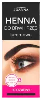 Joanna - Kremowa henna do brwi i rzęs - 1.0 Czarna