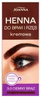 Joanna - Kremowa henna do brwi i rzęs - 3.0 Ciemny Brąz
