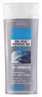 Joanna - Power Men - Fresh 3in1 Shower Gel - Żel pod prysznic 3w1 - 100 ml