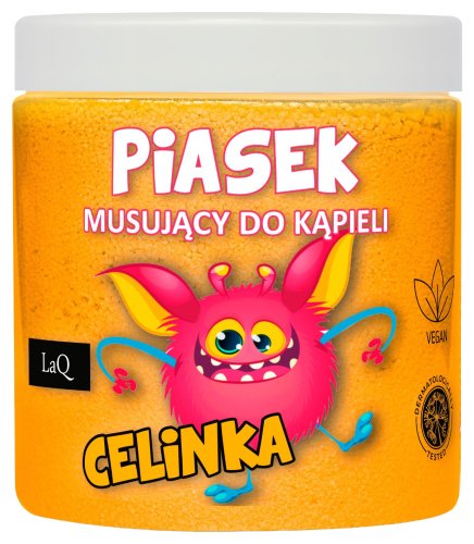 LaQ - Fizzy bath sand - Celinka - 190 g