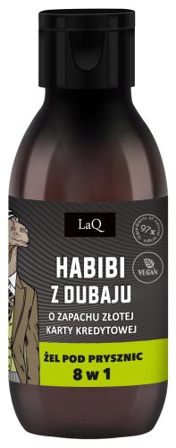 LaQ - 8-in-1 Shower Gel - Habibi from Dubai- 100 ml