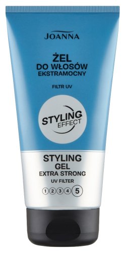 Joanna - Styling Effect - Styling Gel - Hair styling gel - 5 Extra Strong - 150 g