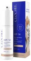 CLOCHEE - SPF50 Tinted Sunscreen Face Cream - Tonujący krem do twarzy z filtrem SPF50 - 50 ml