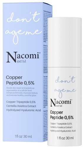 Nacomi Next Level - Copper Peptide 0,5% - Serum do twarzy - Peptyd miedziowy 0,5% - 30 ml