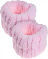 KillyS - Cosmetic Wristbands - Opaski kosmetyczne na nadgarstki - Różowe - 2 szt