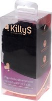 KillyS - Cosmetic Wristbands - Opaski kosmetyczne na nadgarstki - Czarne - 2 szt