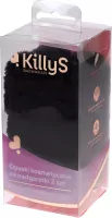 KillyS - Cosmetic Wristbands - Opaski kosmetyczne na nadgarstki - Czarne - 2 szt