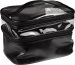 Inter-Vion - Cosmetic Bag - Duża dwupoziomowa kosmetyczka - Kuferek kosmetyczny - Glam Black