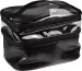 Inter-Vion - Cosmetic Bag - Duża dwupoziomowa kosmetyczka - Kuferek kosmetyczny - Glam Black