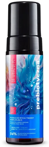 VIANEK - PREBIOTYCZNA - Pianka nawilżająca do mycia twarzy - 150 ml 