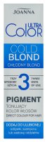 Joanna - Ultra Color - Direct Colour for Hair - Pigment tonujący kolor włosów - Chłodny Blond - 100 g