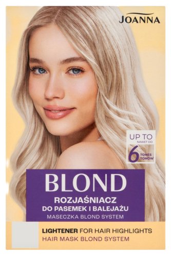 Joanna - Blond - Rozjaśniacz do pasemek i balejażu - Do 6 tonów