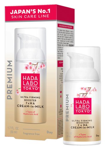 HADA LABO TOKYO - Premium - Ultra Firming Booster - Odmładzająco-ujędrniający krem na dzień - 50 ml