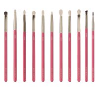Boho Beauty - Rose Touch - 11pc. Makeup Brush Set - Zestaw 11 pędzli do makijażu oczu