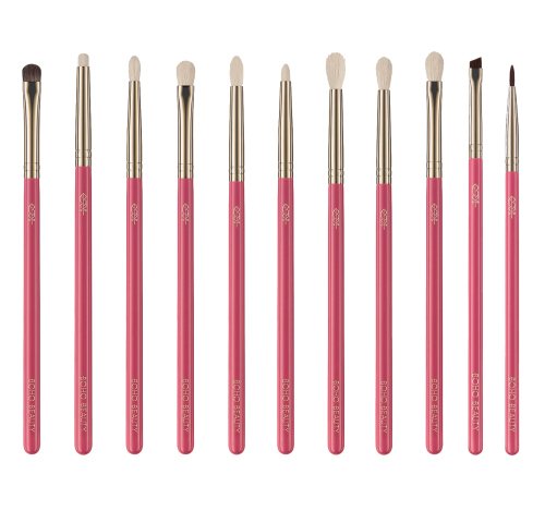 Boho Beauty - Rose Touch - 11pc. Makeup Brush Set - Zestaw 11 pędzli do makijażu oczu