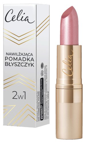 Celia - Moisturizing Glossy Lipstick 2in1 - Nawilżająca pomadka-błyszczyk do ust 2w1 - 501