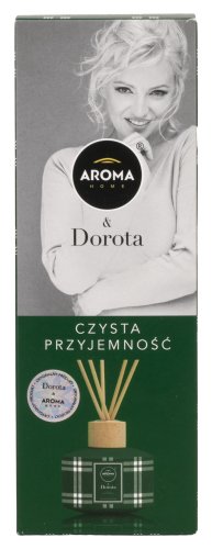 AROMA HOME & Dorota - Patyczki zapachowe - Czysta przyjemność - 100 ml