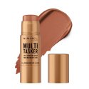 RIMMEL - Multi Tasker - 3in1 Bronzing Stick - Rozświetlający bronzer w sztyfcie - 4,5 g - 002 Medium  - 002 Medium 