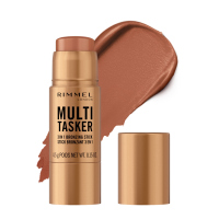 RIMMEL - Multi Tasker - 3in1 Bronzing Stick - Rozświetlający bronzer w sztyfcie - 4,5 g - 002 Medium  - 002 Medium 