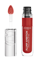 L'Oréal - Plump Ambition Hyaluron Lip Oil - Hialuronowy olejek do ust - 5 ml  - 390 Cherry Cherie  - 390 Cherry Cherie 