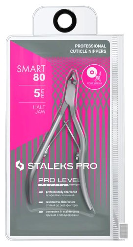 Staleks - PRO SMART - Professional Cuticle Nippers - Cążki do skórek 5 mm - NS-80-3