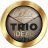 Celia - De Luxe - Trio Ideal - Satynowe cienie do powiek - 4 g