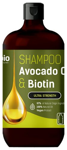 Bio Naturell - Avocado Oil & Biotin Shampoo - Wzmacniający szampon do włosów - Awokado i Biotyna - 946 ml