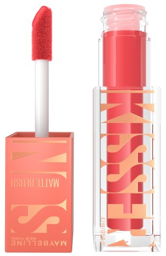 Maybelline - SUN KISSER - MATTE BLUSH - Matowy róż do policzków w płynie - 4,7 ml - 40 Rose Burst