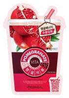 MEDIHEAL - Pomegranate Vita Mask - Nawilżająca maseczka w płachcie - Do cery suchej i wrażliwej - 20 ml